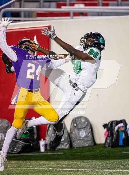 Thumbnail 2 in Van Buren @ Catholic (AAA 7A 1st Round Playoff) photogallery.
