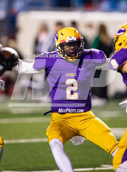 Thumbnail 2 in Van Buren @ Catholic (AAA 7A 1st Round Playoff) photogallery.