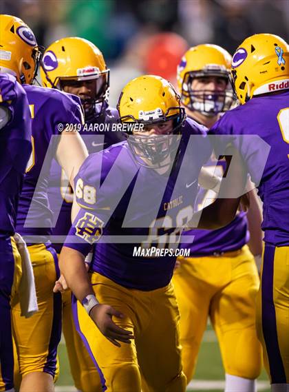 Thumbnail 3 in Van Buren @ Catholic (AAA 7A 1st Round Playoff) photogallery.