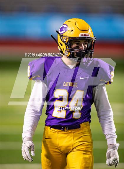 Thumbnail 3 in Van Buren @ Catholic (AAA 7A 1st Round Playoff) photogallery.