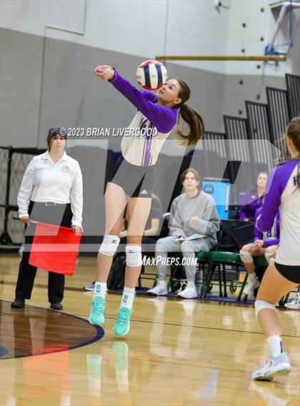 Thumbnail 1 in Pine Creek vs Douglas County (CHSAA 5A Region 6 Playoff)  photogallery.