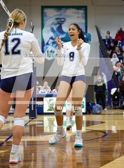 Thumbnail 3 in Pine Creek vs Douglas County (CHSAA 5A Region 6 Playoff)  photogallery.