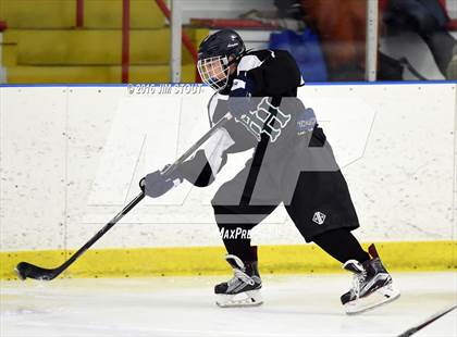 Thumbnail 2 in JV: Milford vs. Hamden Hall (Milford Holiday Jamboree) photogallery.