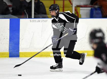 Thumbnail 1 in JV: Milford vs. Hamden Hall (Milford Holiday Jamboree) photogallery.