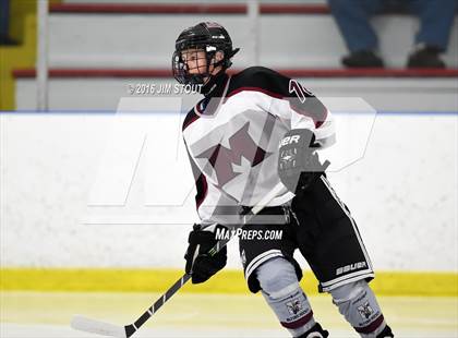 Thumbnail 3 in JV: Milford vs. Hamden Hall (Milford Holiday Jamboree) photogallery.