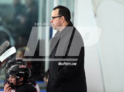 Thumbnail 3 in JV: Milford vs. Hamden Hall (Milford Holiday Jamboree) photogallery.