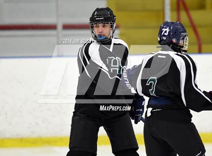 Thumbnail 1 in JV: Milford vs. Hamden Hall (Milford Holiday Jamboree) photogallery.