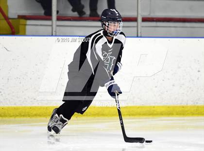 Thumbnail 1 in JV: Milford vs. Hamden Hall (Milford Holiday Jamboree) photogallery.