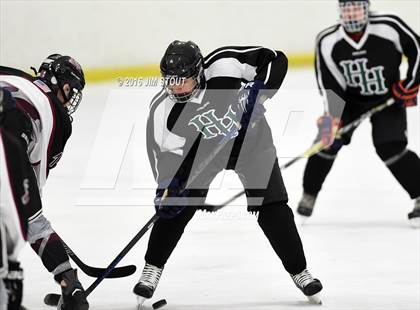 Thumbnail 3 in JV: Milford vs. Hamden Hall (Milford Holiday Jamboree) photogallery.