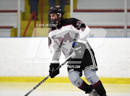 Thumbnail 1 in JV: Milford vs. Hamden Hall (Milford Holiday Jamboree) photogallery.