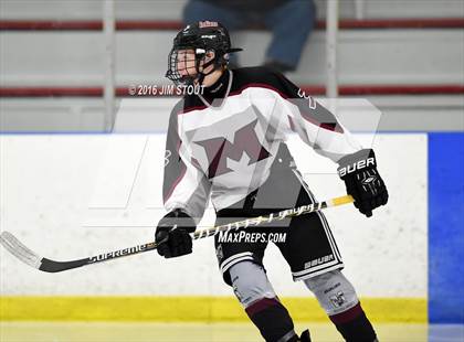 Thumbnail 2 in JV: Milford vs. Hamden Hall (Milford Holiday Jamboree) photogallery.