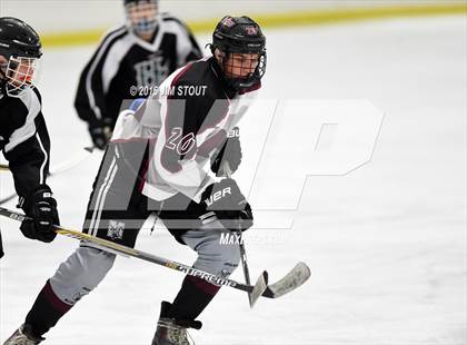 Thumbnail 1 in JV: Milford vs. Hamden Hall (Milford Holiday Jamboree) photogallery.