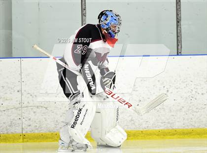 Thumbnail 3 in JV: Milford vs. Hamden Hall (Milford Holiday Jamboree) photogallery.