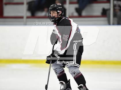 Thumbnail 2 in JV: Milford vs. Hamden Hall (Milford Holiday Jamboree) photogallery.