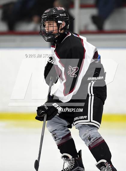 Thumbnail 3 in JV: Milford vs. Hamden Hall (Milford Holiday Jamboree) photogallery.