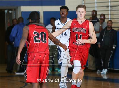 Thumbnail 1 in Lincoln vs Germantown Academy (Rotary Roundball Classic)  photogallery.