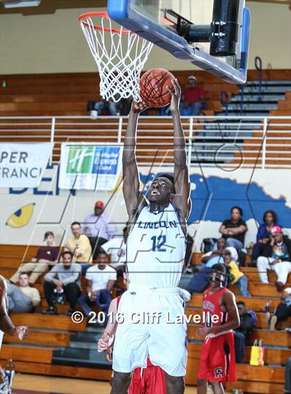 Thumbnail 1 in Lincoln vs Germantown Academy (Rotary Roundball Classic)  photogallery.