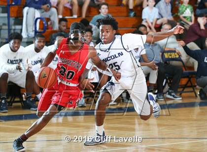 Thumbnail 1 in Lincoln vs Germantown Academy (Rotary Roundball Classic)  photogallery.
