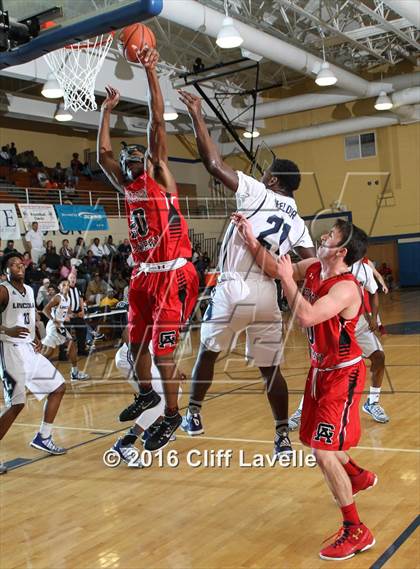 Thumbnail 1 in Lincoln vs Germantown Academy (Rotary Roundball Classic)  photogallery.