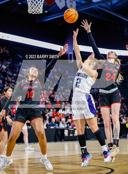 Thumbnail 1 in Burlington vs. Sedgwick County (CHSAA 2A Final Four) photogallery.