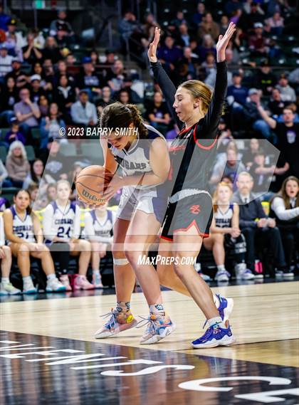 Thumbnail 3 in Burlington vs. Sedgwick County (CHSAA 2A Final Four) photogallery.
