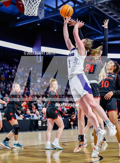 Thumbnail 2 in Burlington vs. Sedgwick County (CHSAA 2A Final Four) photogallery.