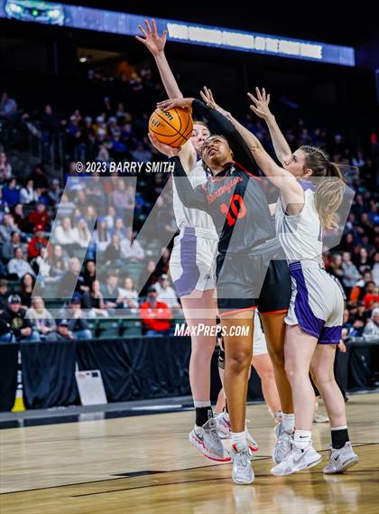 Thumbnail 3 in Burlington vs. Sedgwick County (CHSAA 2A Final Four) photogallery.