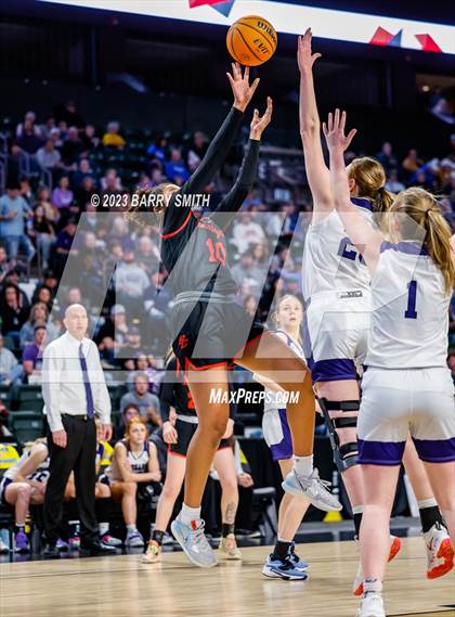 Thumbnail 3 in Burlington vs. Sedgwick County (CHSAA 2A Final Four) photogallery.
