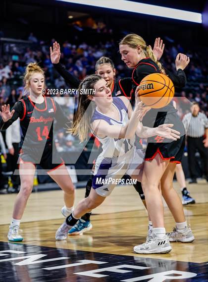 Thumbnail 2 in Burlington vs. Sedgwick County (CHSAA 2A Final Four) photogallery.