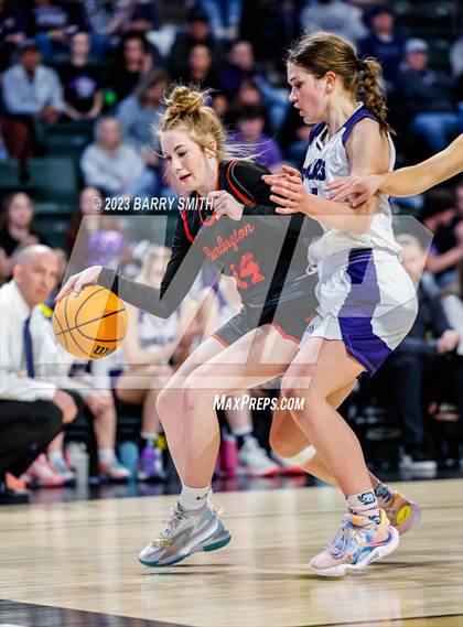 Thumbnail 1 in Burlington vs. Sedgwick County (CHSAA 2A Final Four) photogallery.