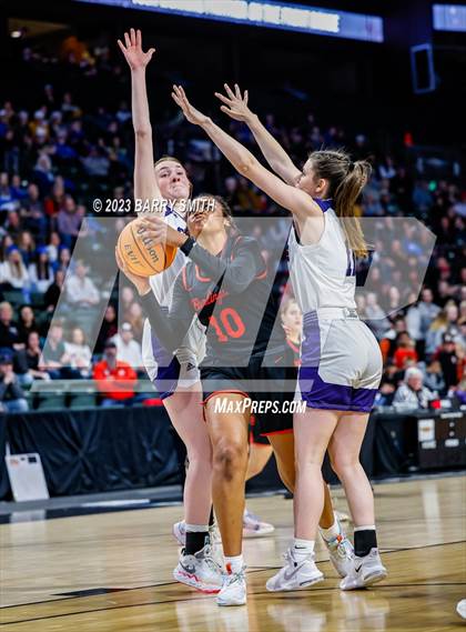 Thumbnail 1 in Burlington vs. Sedgwick County (CHSAA 2A Final Four) photogallery.