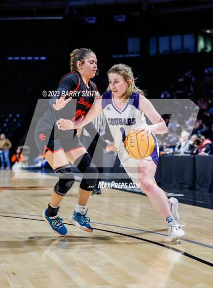 Thumbnail 3 in Burlington vs. Sedgwick County (CHSAA 2A Final Four) photogallery.