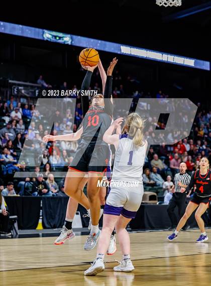 Thumbnail 3 in Burlington vs. Sedgwick County (CHSAA 2A Final Four) photogallery.