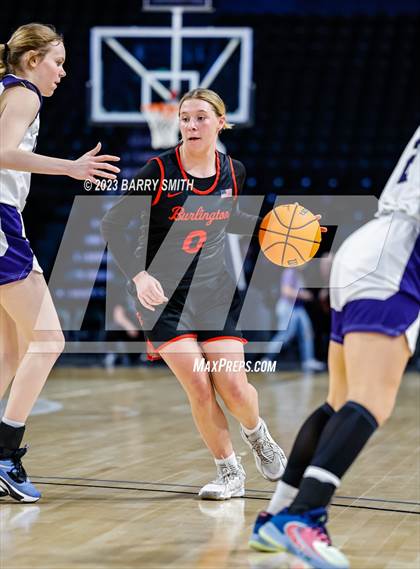 Thumbnail 3 in Burlington vs. Sedgwick County (CHSAA 2A Final Four) photogallery.