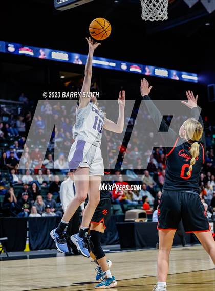 Thumbnail 3 in Burlington vs. Sedgwick County (CHSAA 2A Final Four) photogallery.