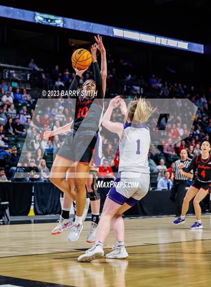 Thumbnail 2 in Burlington vs. Sedgwick County (CHSAA 2A Final Four) photogallery.