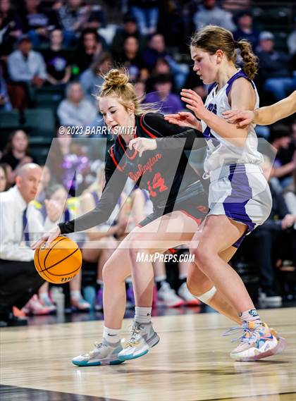 Thumbnail 2 in Burlington vs. Sedgwick County (CHSAA 2A Final Four) photogallery.