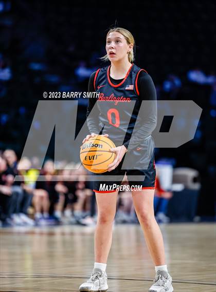 Thumbnail 3 in Burlington vs. Sedgwick County (CHSAA 2A Final Four) photogallery.