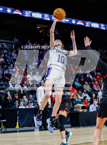 Thumbnail 2 in Burlington vs. Sedgwick County (CHSAA 2A Final Four) photogallery.