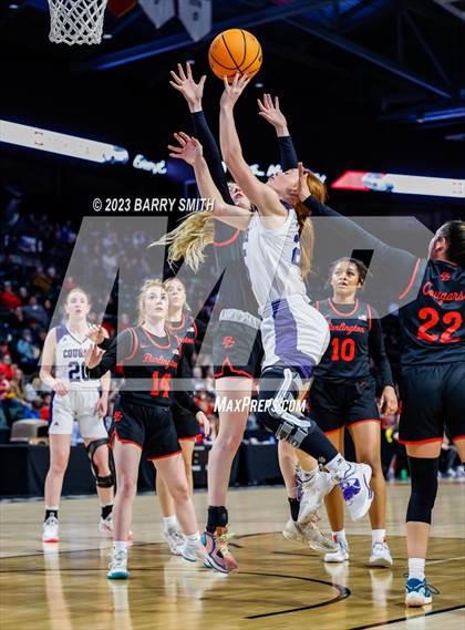 Thumbnail 3 in Burlington vs. Sedgwick County (CHSAA 2A Final Four) photogallery.