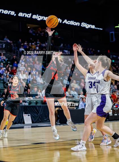Thumbnail 3 in Burlington vs. Sedgwick County (CHSAA 2A Final Four) photogallery.