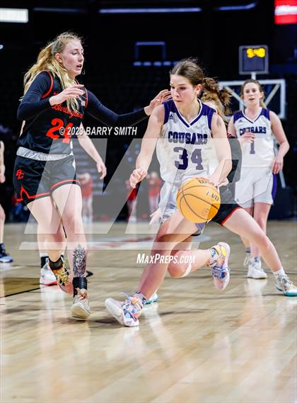 Thumbnail 2 in Burlington vs. Sedgwick County (CHSAA 2A Final Four) photogallery.
