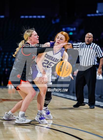 Thumbnail 3 in Burlington vs. Sedgwick County (CHSAA 2A Final Four) photogallery.