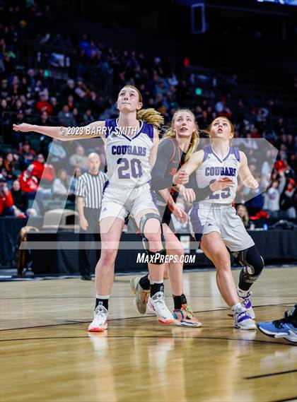 Thumbnail 3 in Burlington vs. Sedgwick County (CHSAA 2A Final Four) photogallery.