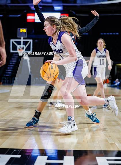 Thumbnail 1 in Burlington vs. Sedgwick County (CHSAA 2A Final Four) photogallery.