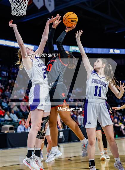 Thumbnail 1 in Burlington vs. Sedgwick County (CHSAA 2A Final Four) photogallery.