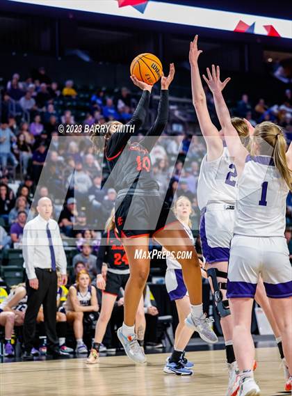Thumbnail 2 in Burlington vs. Sedgwick County (CHSAA 2A Final Four) photogallery.