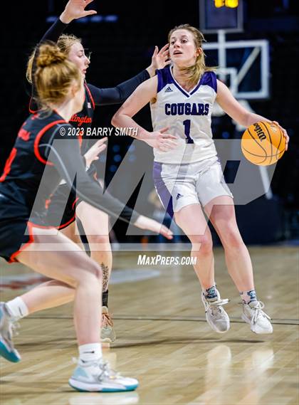 Thumbnail 3 in Burlington vs. Sedgwick County (CHSAA 2A Final Four) photogallery.
