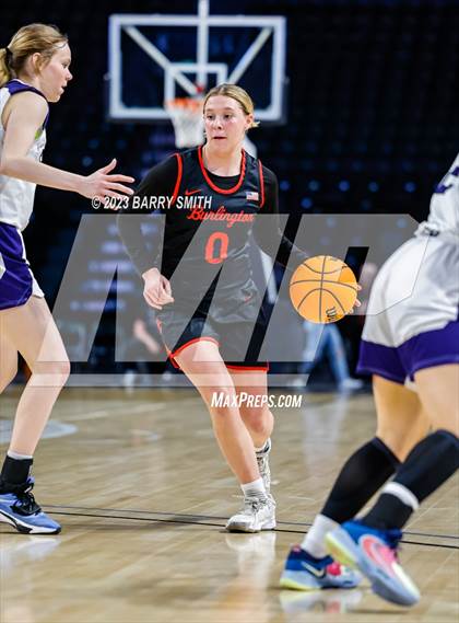 Thumbnail 2 in Burlington vs. Sedgwick County (CHSAA 2A Final Four) photogallery.