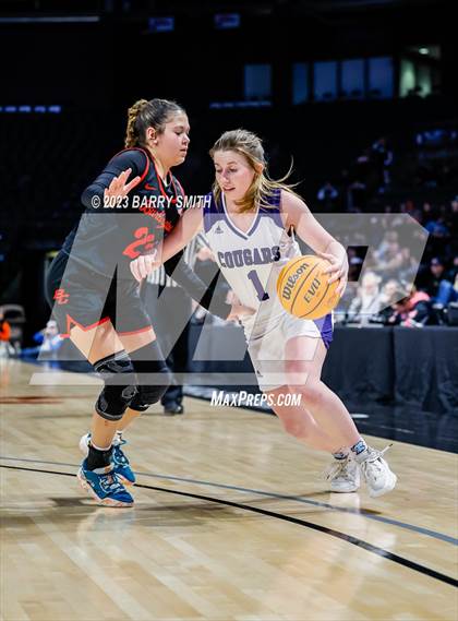 Thumbnail 2 in Burlington vs. Sedgwick County (CHSAA 2A Final Four) photogallery.